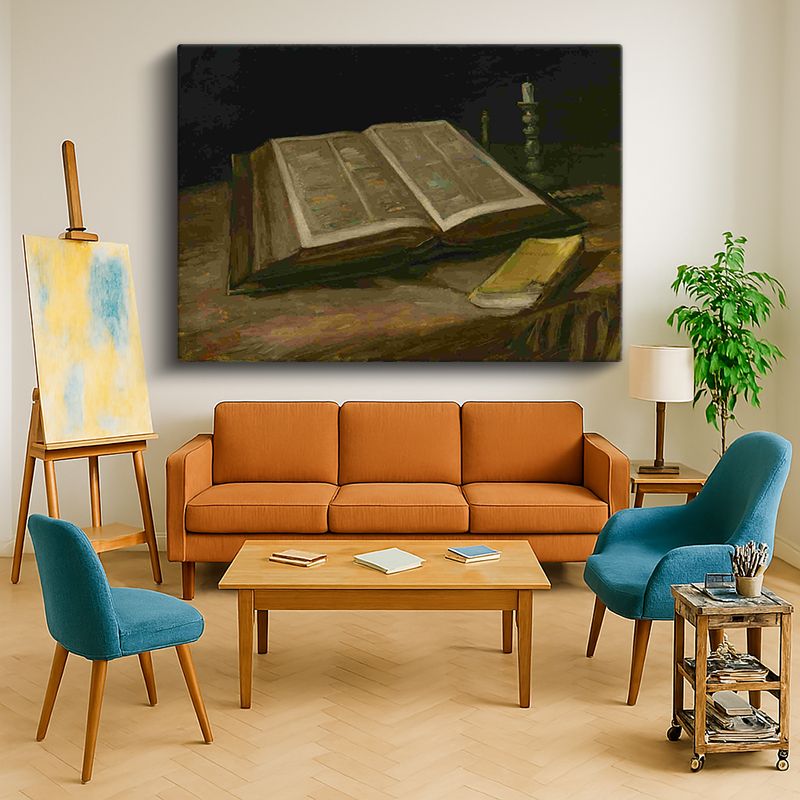 Ressam Kanvas Tablo 1068